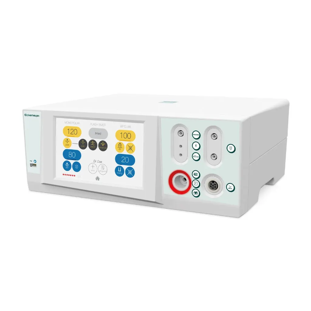 Elektrochirurgiegerät EickTron Touch, 200 W Touchscreen, 360 kHz
