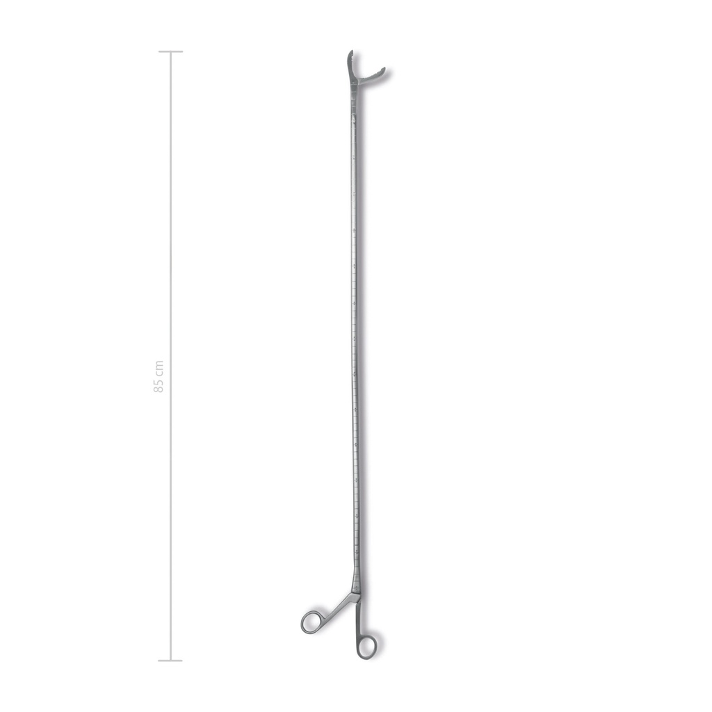 [872185] Fremdkörperzange starr, L = 85 cm, verlängertes Modell 