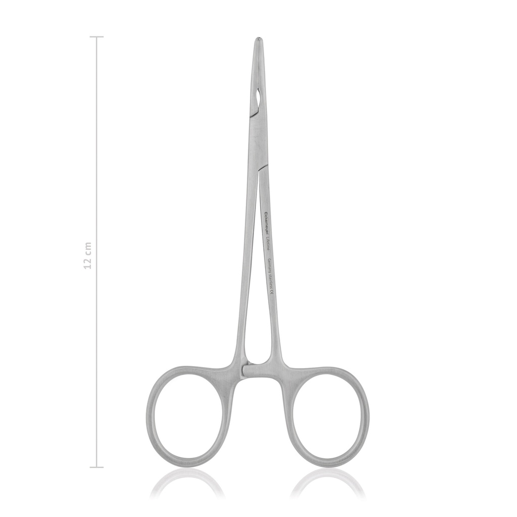 Arterienklemme DeBAKEY-MOSQUITO, atraumatisch, 12,5 cm gebogen