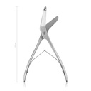 Ciseaux p. plâtre Seutin, 23 cm