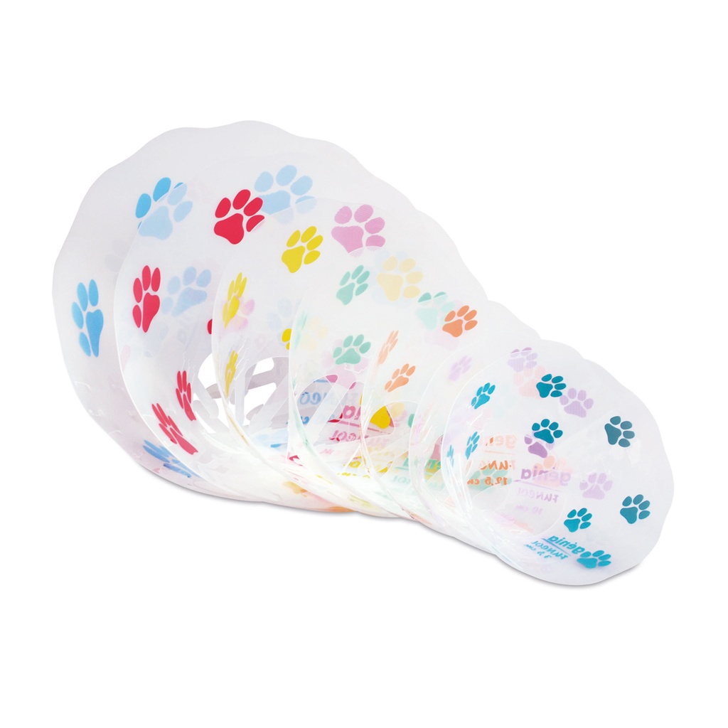 SET colliers carcan FUNCOL Deux assortiments de 7 differents couleurs et tailles