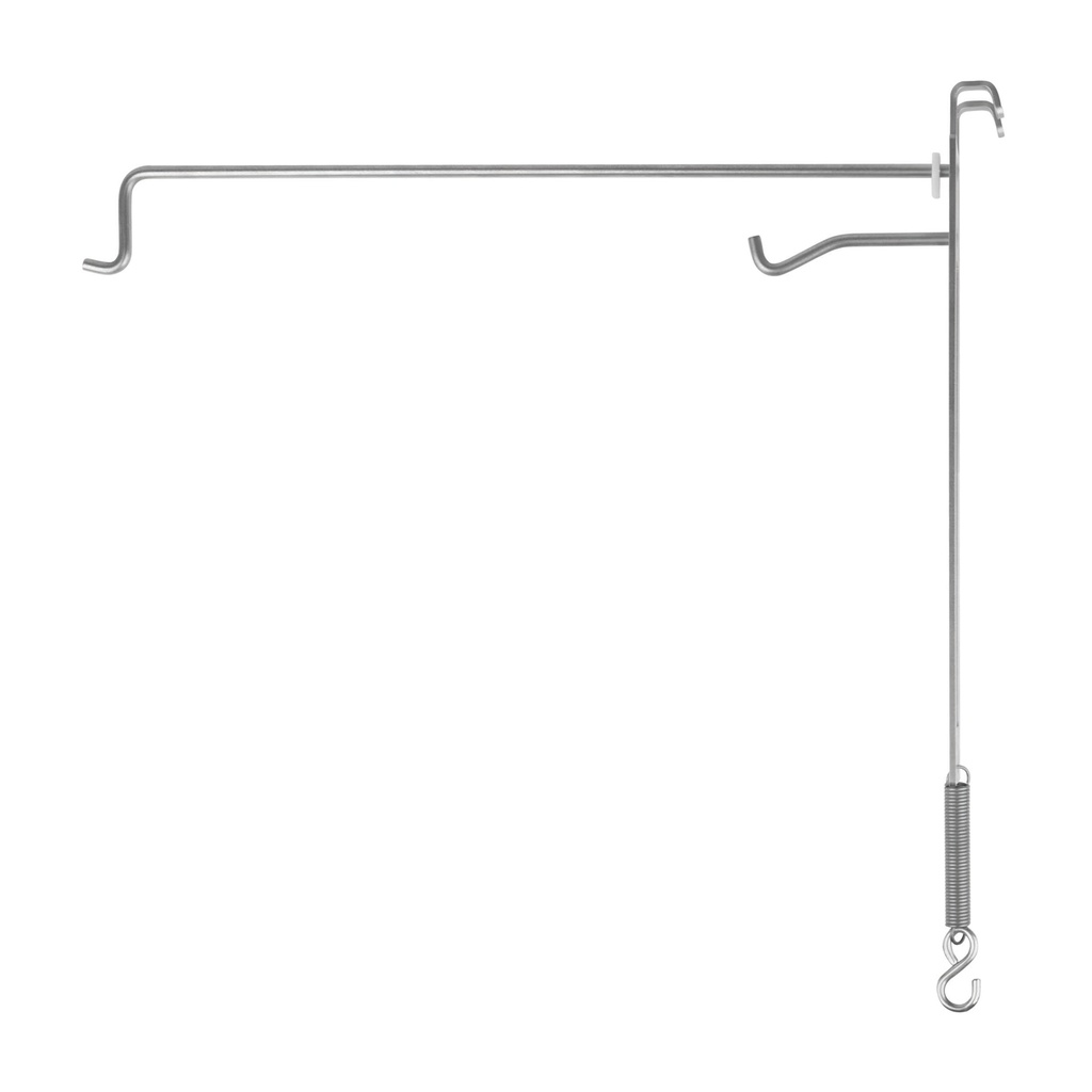 [645002] Support pour lampe chauffante infrarouge à fixer sur les cages