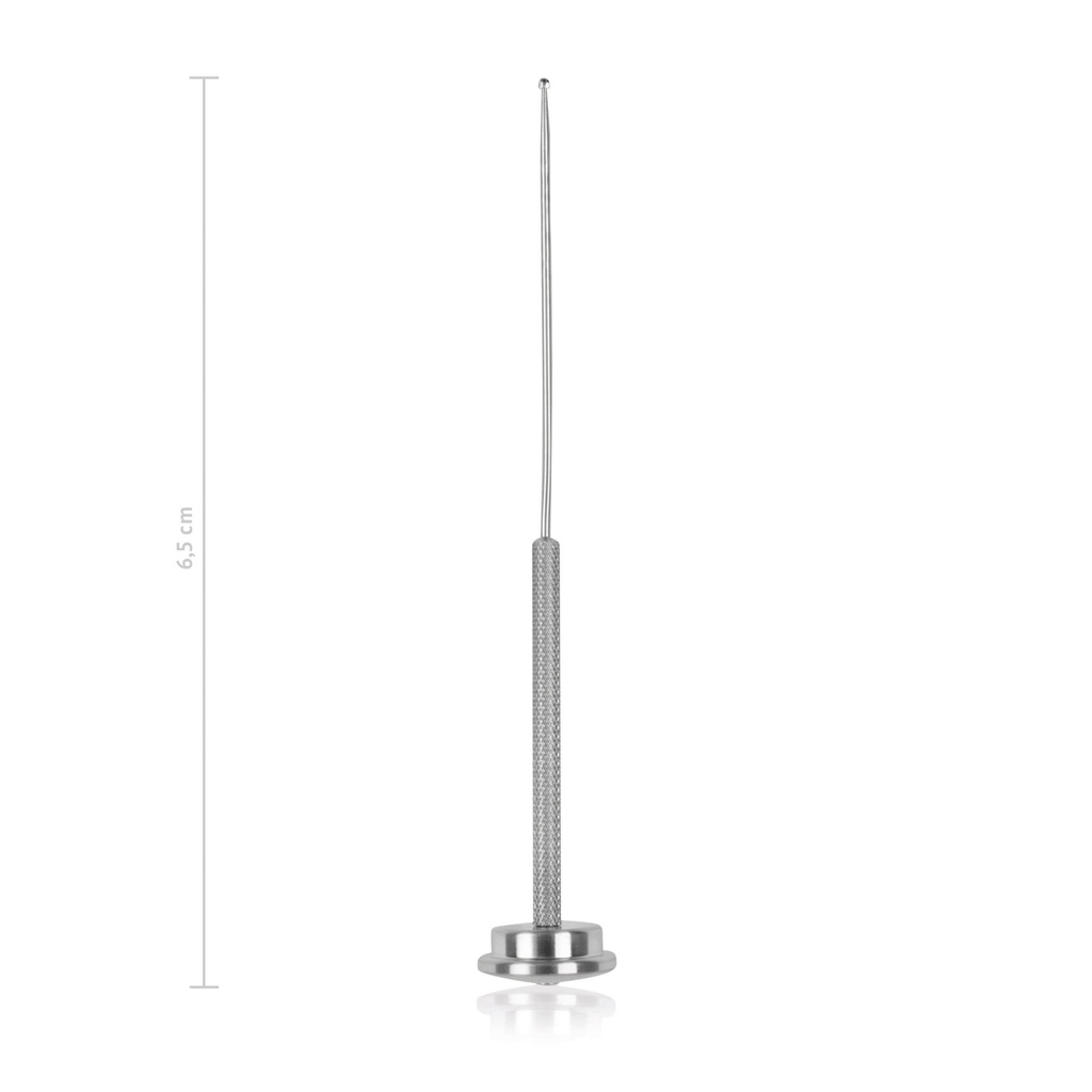 [304745] Handfräser mit Griff, L = 6,5 cm, Ø = 1,8 mm