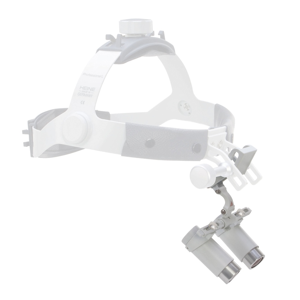 HEINE Binokularlupe mit i-View mount HR 3,5x, WD 42 cm für Professional L Kopfband
