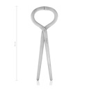 Pince à sonder les pieds, modèle léger, 30 cm