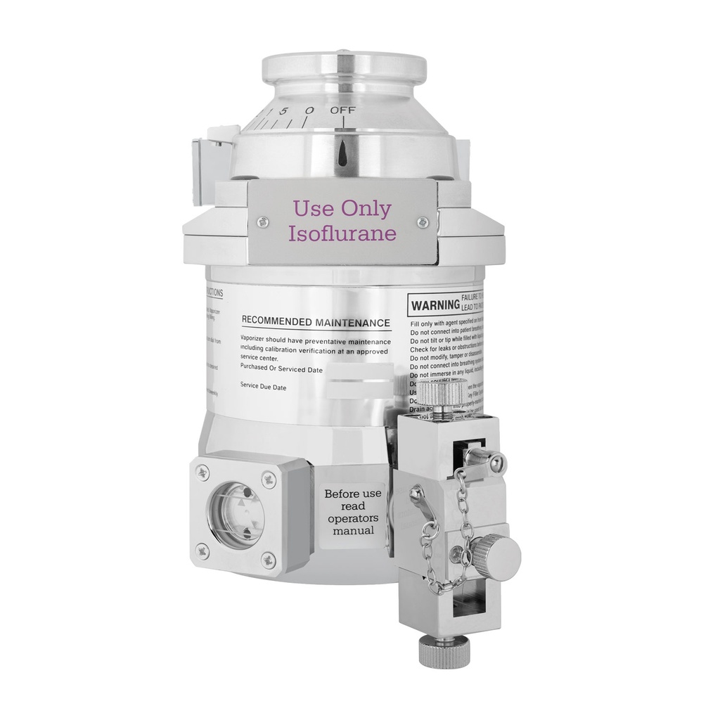 Vaporisateur d'isoflurane EICKEMEYER® TEC 3 avec raccord Selectatec, sans remplissage
