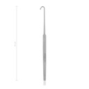 Crochet de castration pour chat, 16 cm