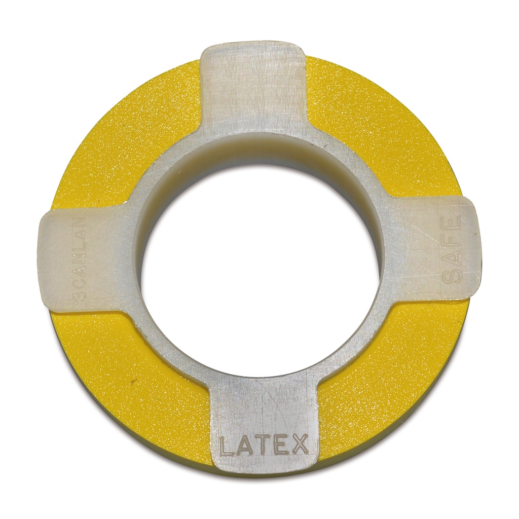 Nastro colorato per strumenti, giallo, autoclavabile, 6,4mm x 6,4m