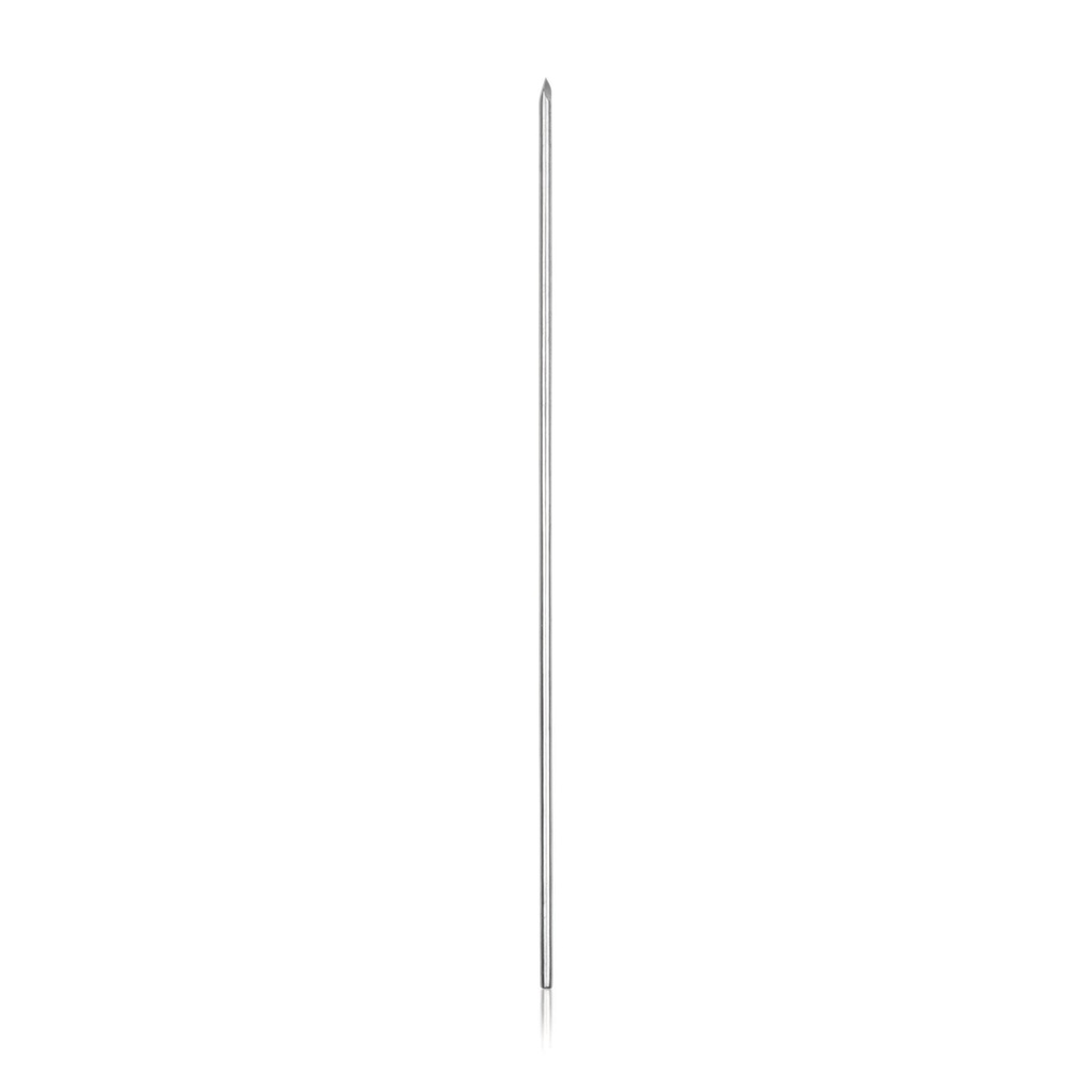 [180622] Broche de Kirschner, Ø 2,2 mm, 16 cm, 1 pointe trocart, plate, boîte de 10 pièces