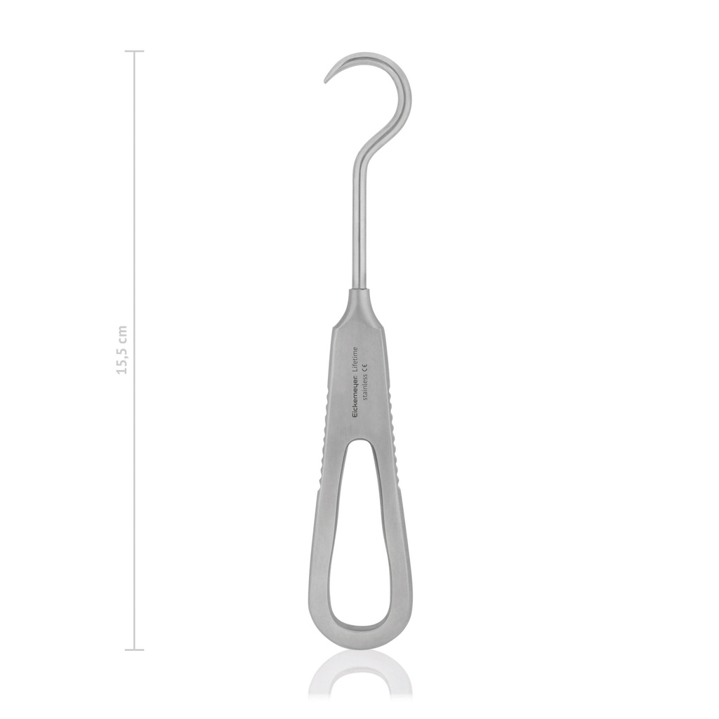 Passe-fil,courbure 2,0 cm, 15,5 cm