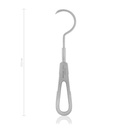 Passe-fil,courbure 4,5 cm, 17,5 cm