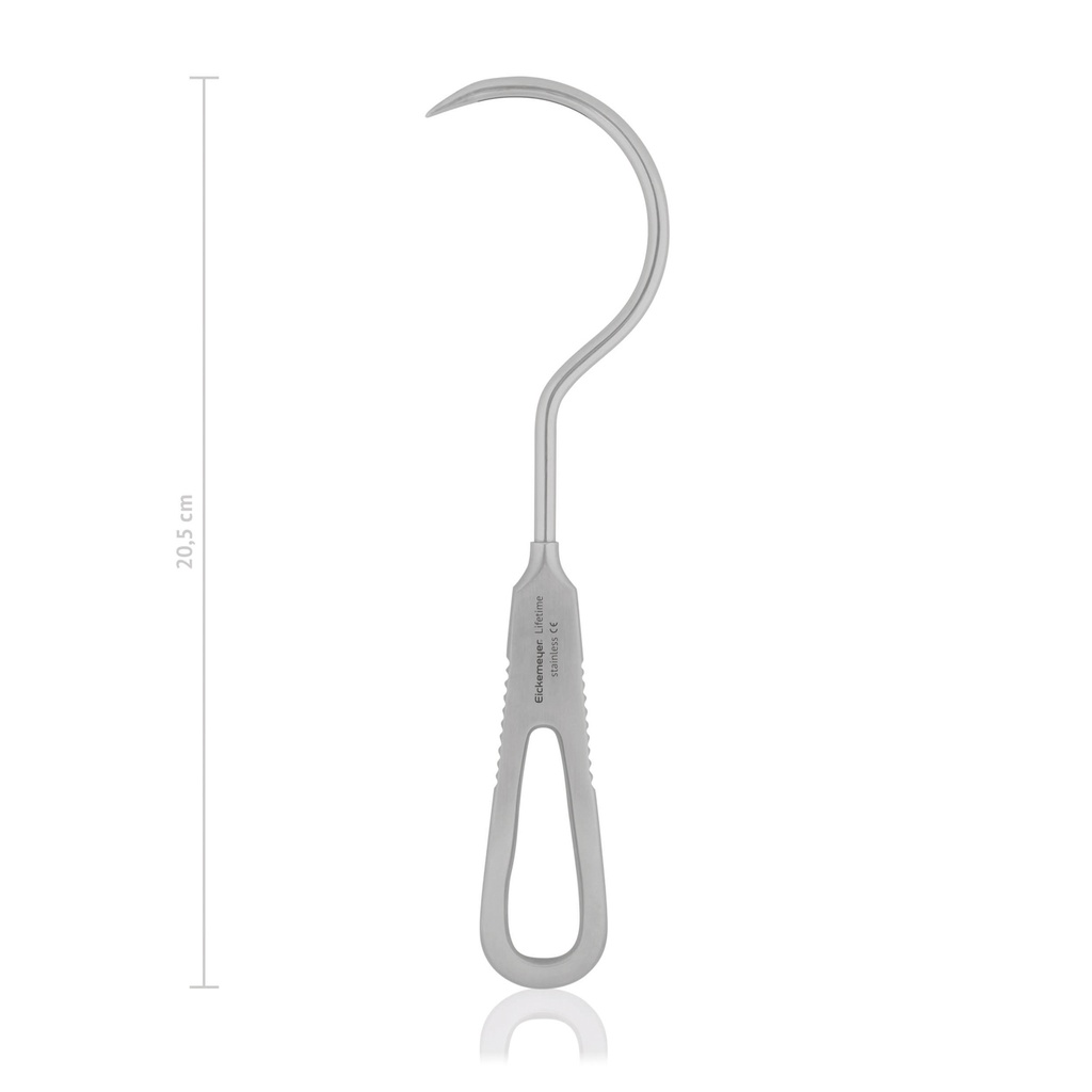 Passe-fil,courbure 6,0 cm, 22 cm