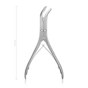 Pince emporte-pièce à laminectomie Schneidemann, 15 cm, avec angle sur le côté, double articulation