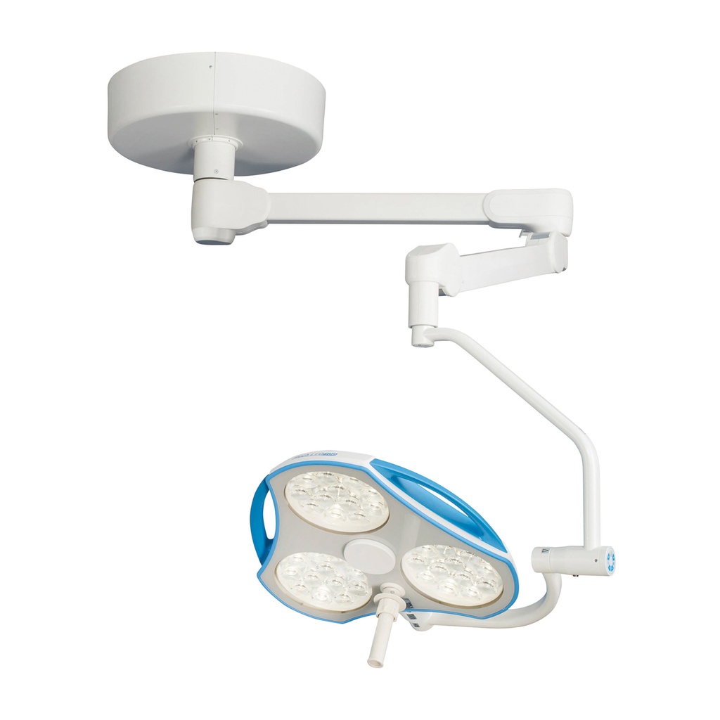 [612925] Lampe de salle d'opération Mach LED 300 DF SC, modèle plafonnier, alimentation incluse