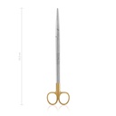 Präparierschere METZENBAUM, stumpf/stumpf, 23,5 cm, gerade, TC