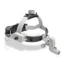 HEINE ML4 LED Kopflampe UNPLUGGED auf Kopfband Professional L incl. mPack unplugged und Steckertrafo, J-008.31.415