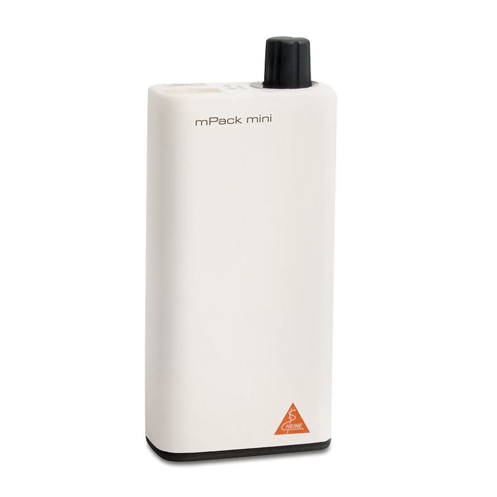 [173479] HEINE mPack mini mit Li-ion Ladebatterie und Gürtelclip, ohne E4-USB Steckernetzteil, X-007.99.649