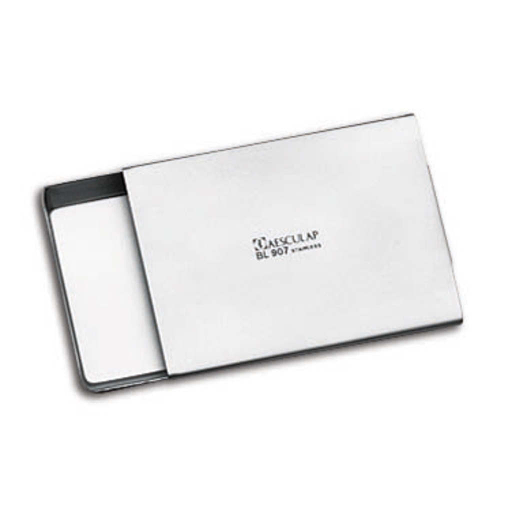 Boîte à aiguilles non trouée, 70 x 53 x 9 mm