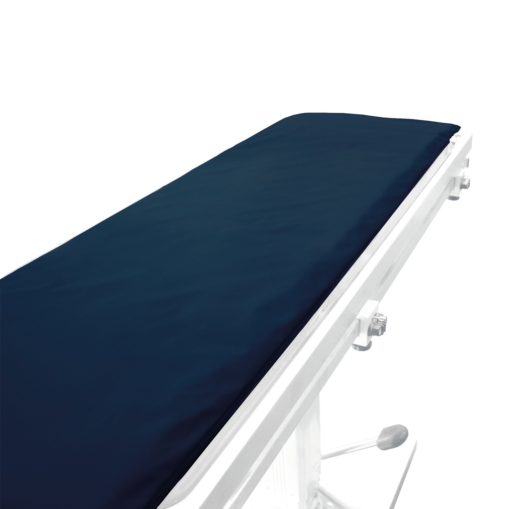 Matelas pour table de chirurgie 127 x 47 cm, couleur bleu