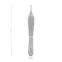 Pince Adson, chir., 12 cm, 1x2 dents
