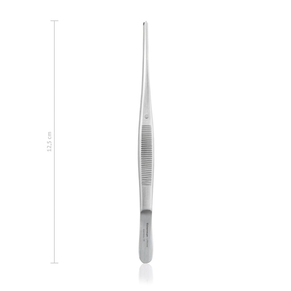 [133112] Pinza per tessuti SEMKEN, 12,5 cm, denti 1x2, delicata