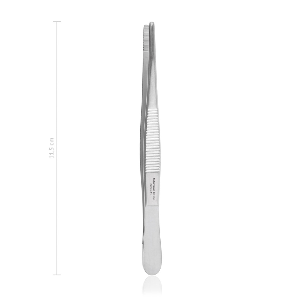 [132411] Pinzette Standard, anatomisch, 11,5 cm  