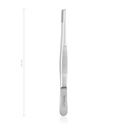 Pinzette STANDARD, anatomisch, 10,5 cm