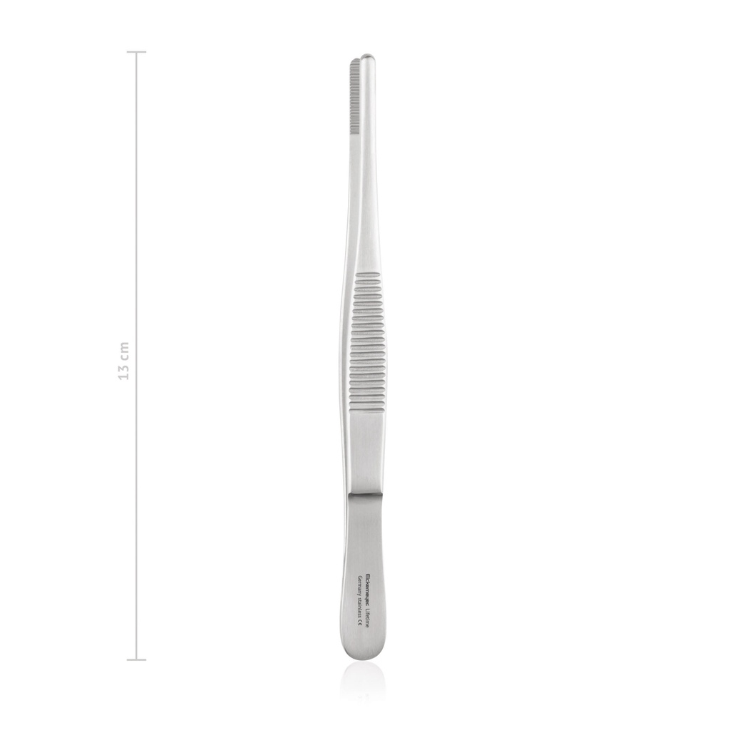 [132213] Pinza per dissezione 13 cm, larghezza media
