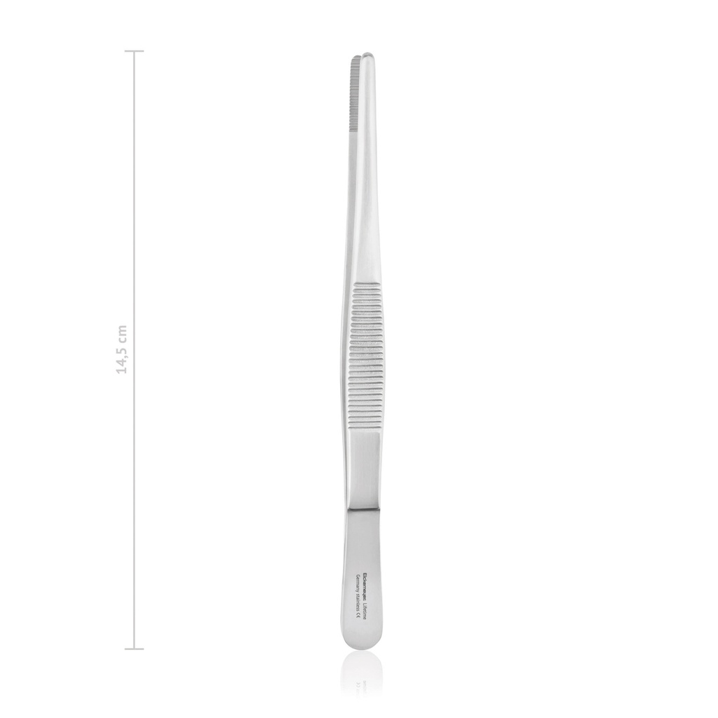 [132214] Pinzette STANDARD, anatomisch, 14,5 cm