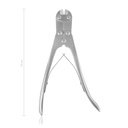 Pince à plaque et coupe-broche pour plaque et fil de fer jusqu´à d= 3,5 mm
