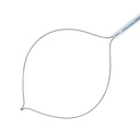 Polypektomieschlinge, symmetrisch, 25 mm Öffnung, Ø = 1,8 mm, L = 230 cm + Handgriff mit HF-Anschluss