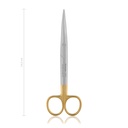 Ciseaux de dissection MAYO-STILLE, émoussés, 14,5 cm, courbes, TC