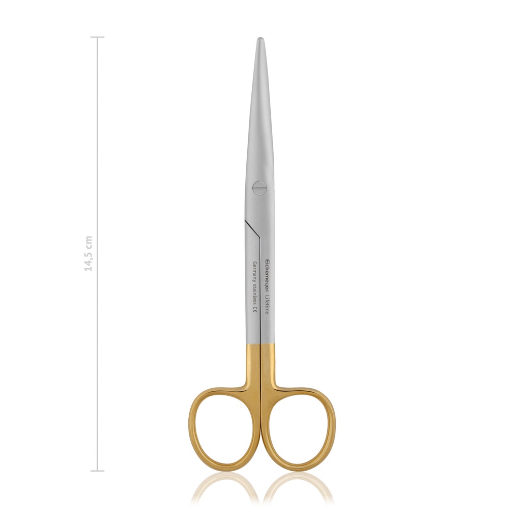 Präparierschere MAYO-STILLE, stumpf/stumpf, 14,5 cm, gerade, TC