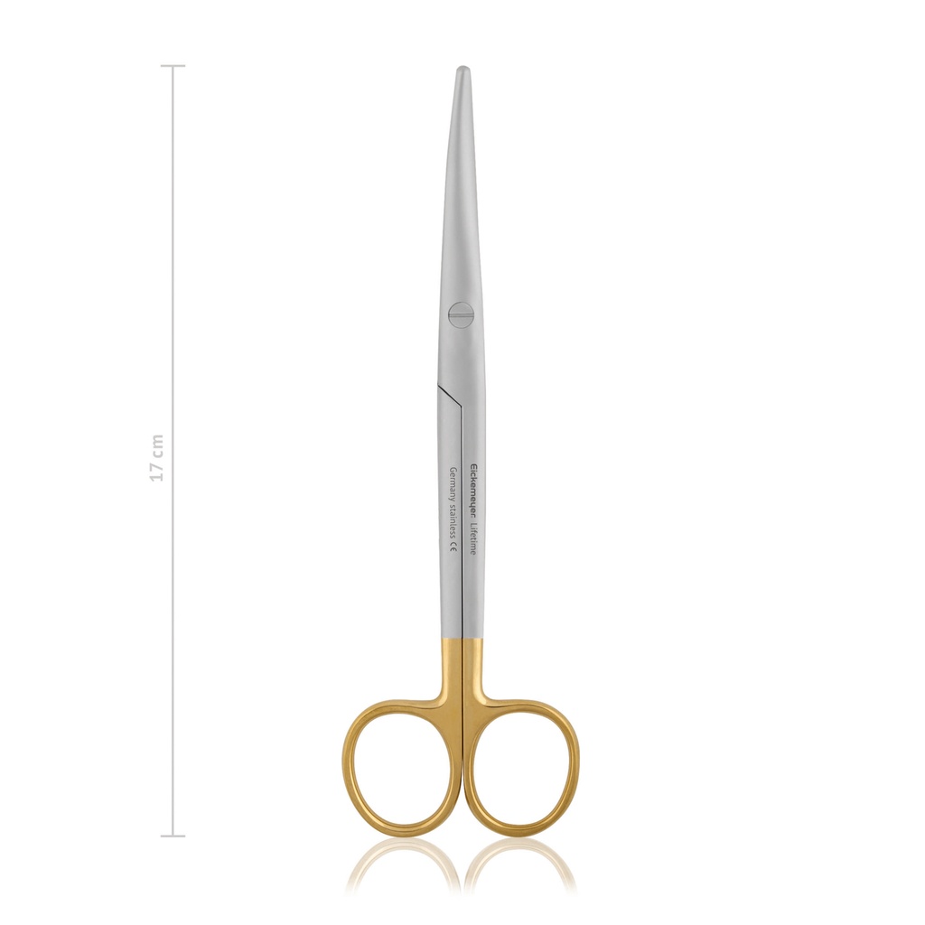 [117517] Forbici Mayo-Stille, 17 cm,punta smussa curve, TC