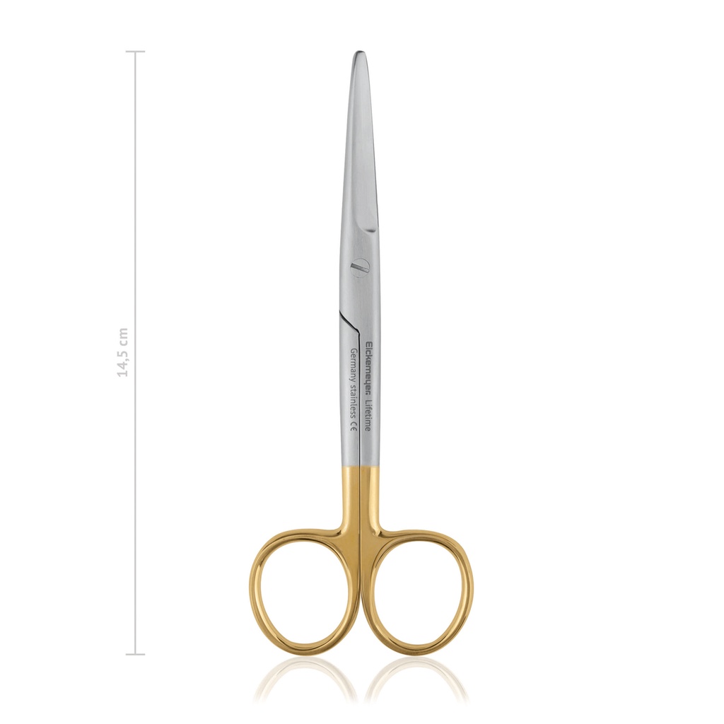 Präparierschere MAYO, stumpf/stumpf, 14,5 cm, gerade,TC