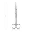 Forbice Mayo da enterotomia,17 cm, dritte