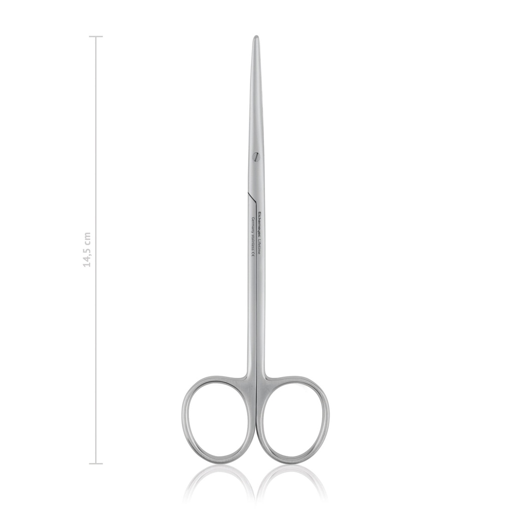 Ciseaux de dissection Metzenbaum-Fino, 14,5 cm droits, émoussés