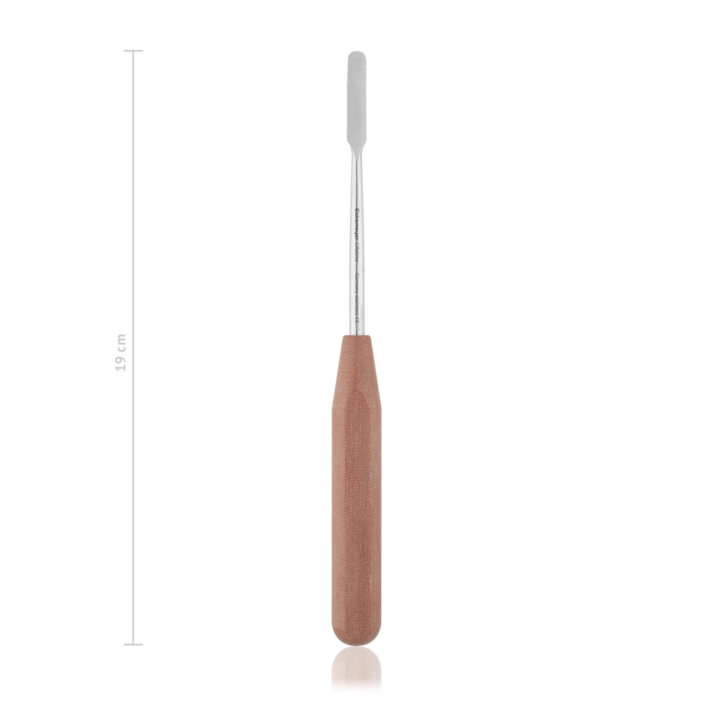 Raspatorium mit Ferrozellgriff, 6 mm, 19 cm