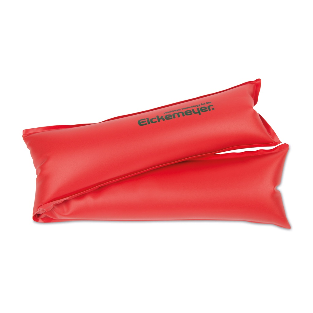 [704551] Sac de sable tubulaire, 500 x 90 mm, Rouge PVC, 1 kg sable de quartz
