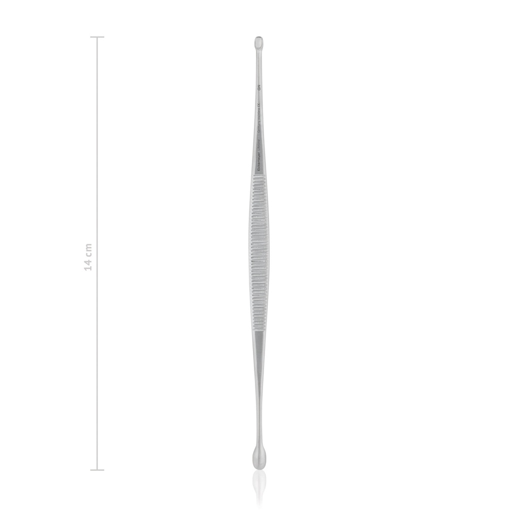 [165614] Scharfer Löffel WILLIGER, doppelendig, 14 cm