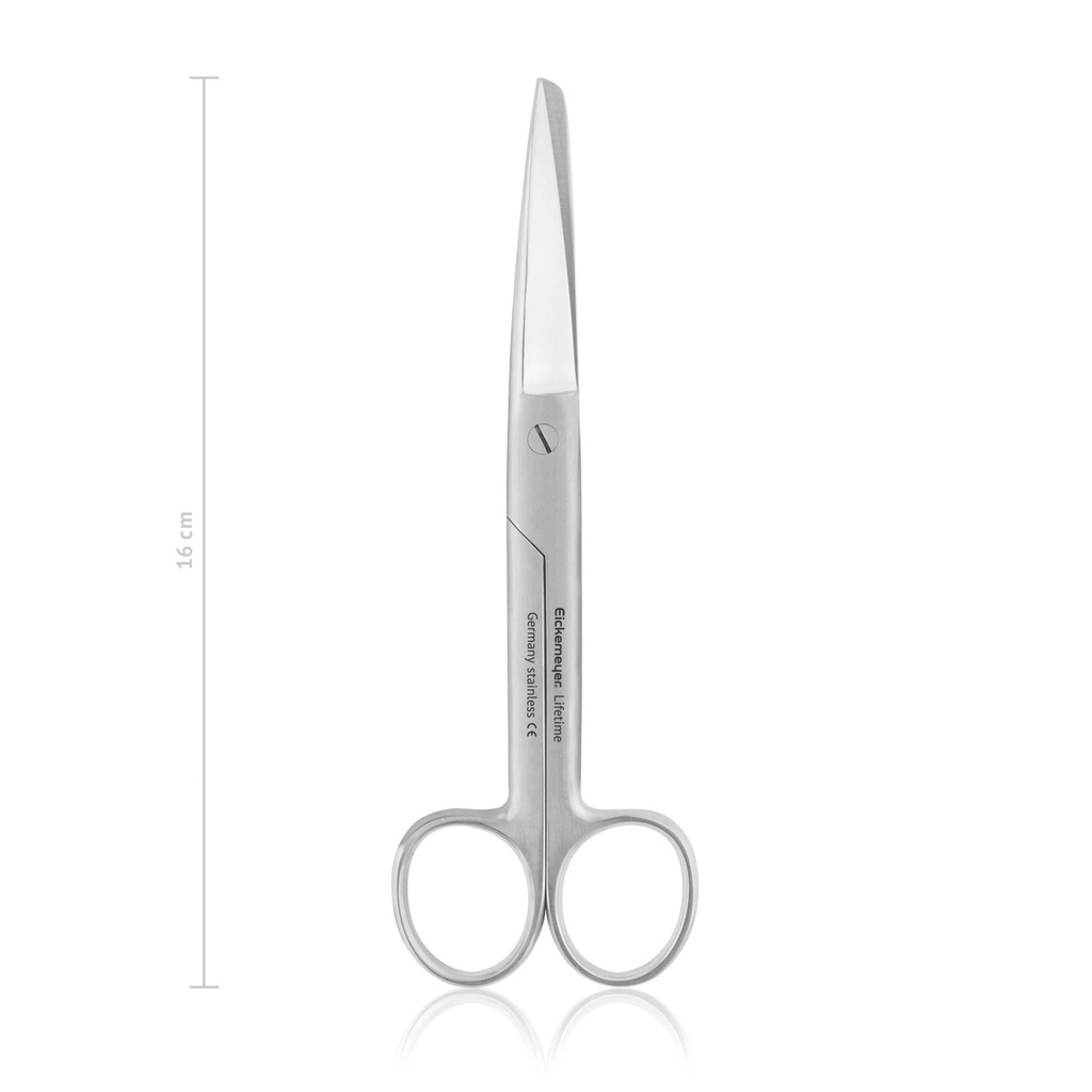 Ciseaux à chirurgie, droits, dauphin, 16 cm