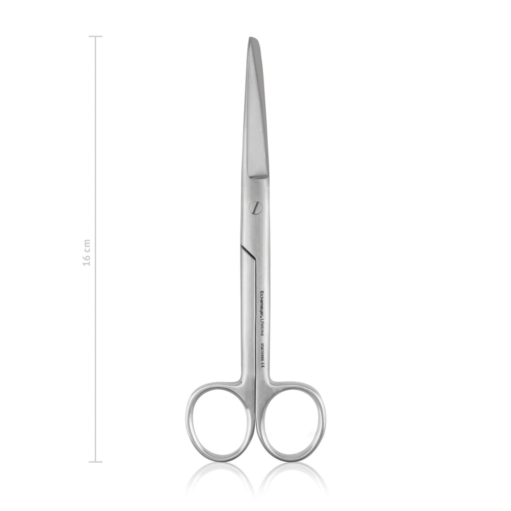 [970316] Forbindings sakse 16 cm, buet, spids/stump, ØKONOMI
