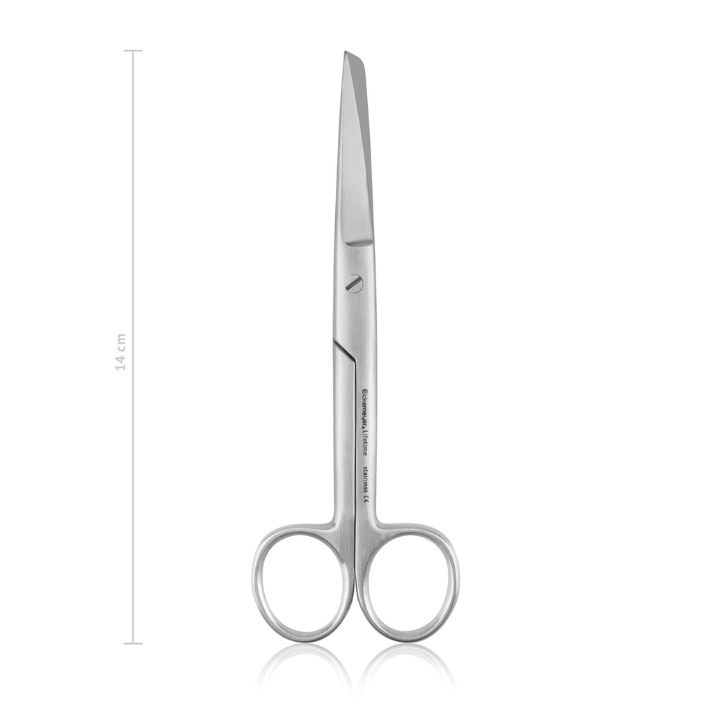 [970214] Forbindings sakse 14 cm, lige, spids/stump, ØKONOMI