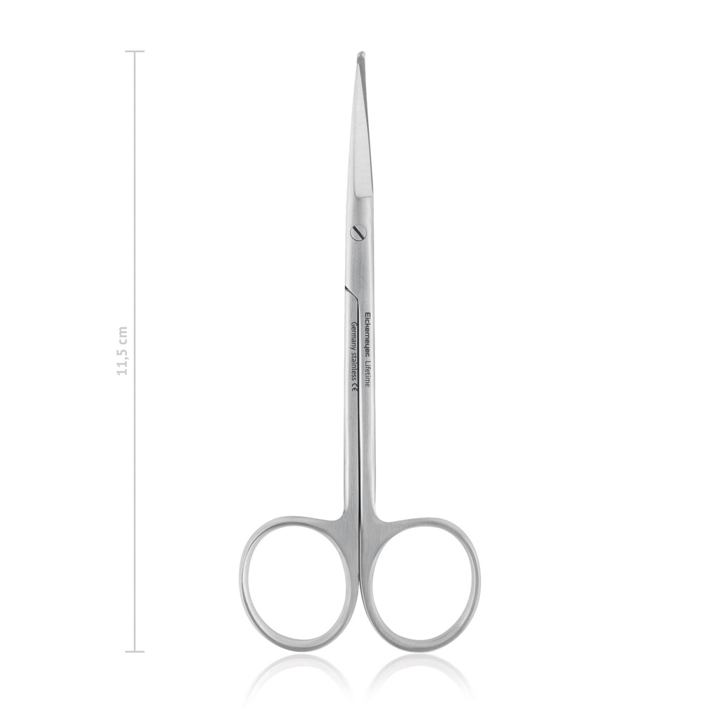 [111011] Knopf-Schere STEVENS, fein, mit Knopf, 11,5 cm, gerade