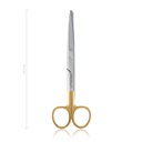 Ciseaux à chirurgie, 16,5 cm, droits,TC, Dauphin