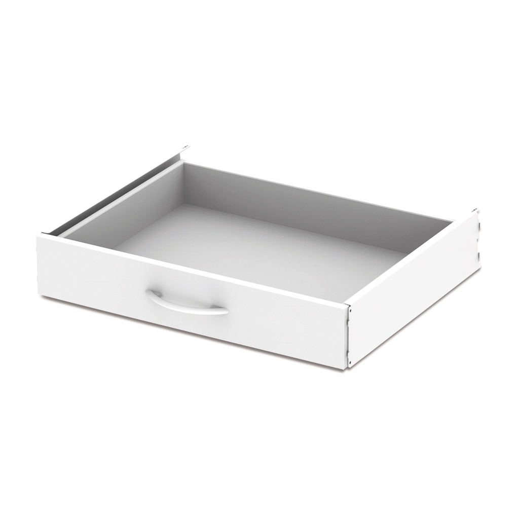 [625082] Cassetto per carrello servitore Variocar, di colore bianco