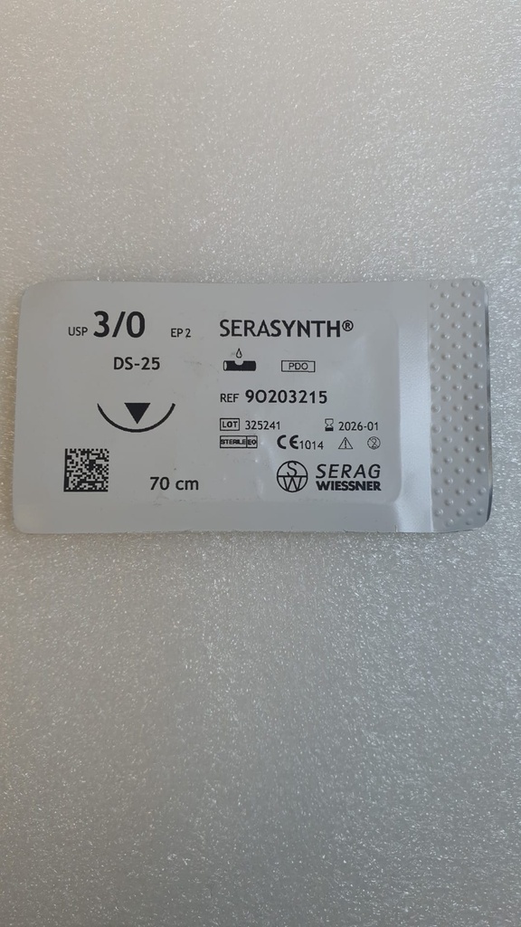 Serasinth EP 2, USP 3/0 ago triangolare