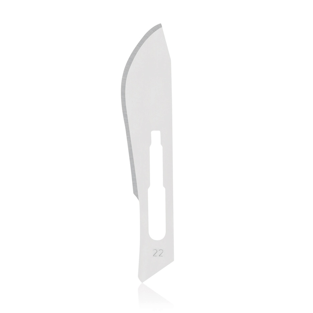 [98100722] Skalpellklinge Standard, Fig.22, steril, Packung mit 100 Stück
