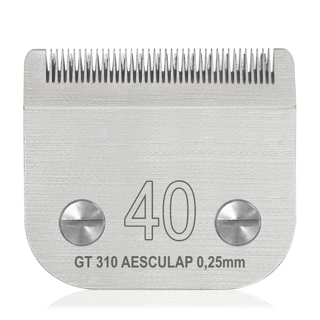 [902701] Lame Aesculap Snap On #40, 0,25 mm GT 310 pour DURATI
