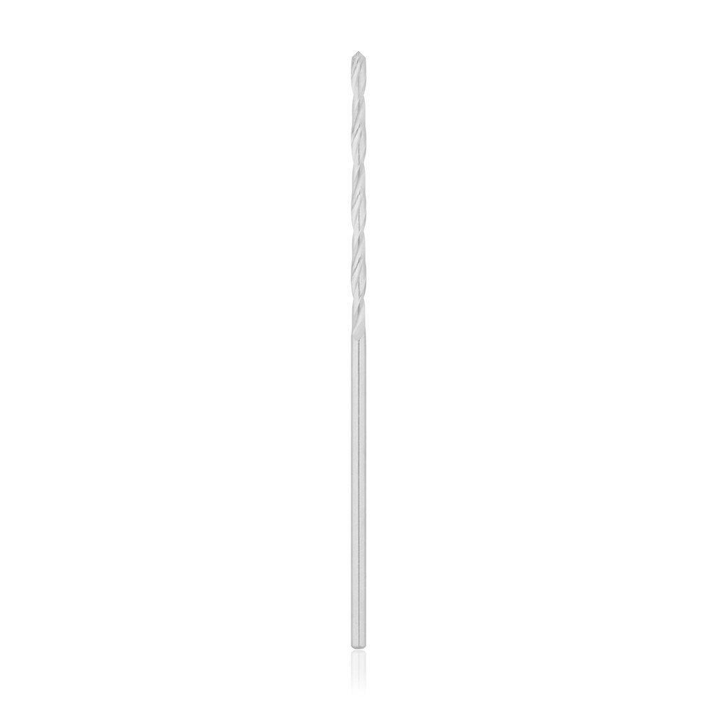 [186264] Punta trapano attacco Jacobs  D= 2,5 mm Lungh. 95 mm, Lungh. lavoro 45 mm